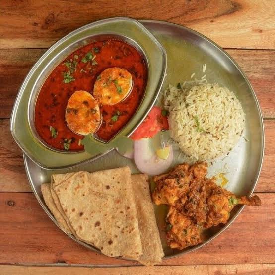 Egg Thali